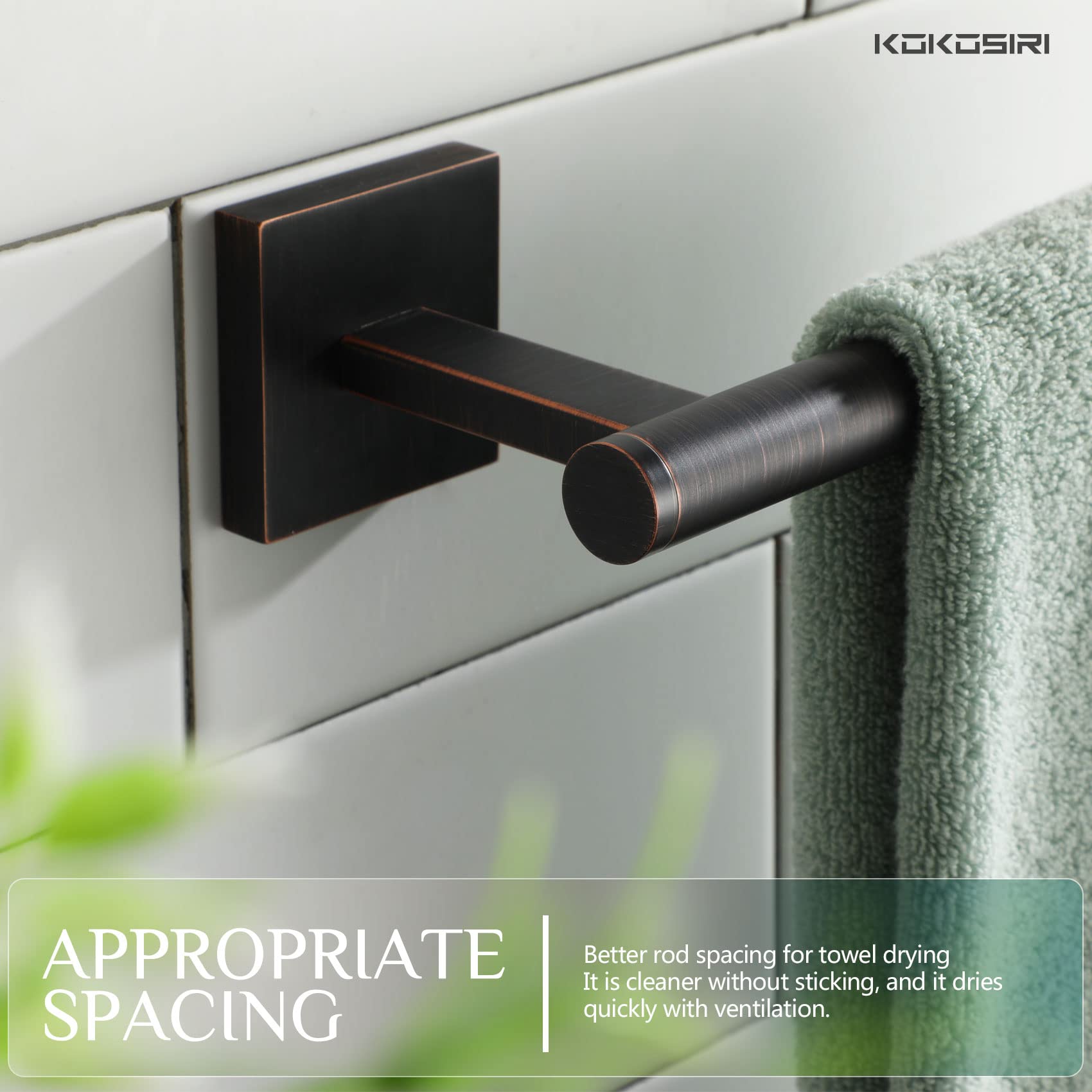 Kokosiri Bathroom Towel Bar Hand Towel Holders Wall Mount Toilet Kitchen Cabinet Paper Holder Stainless Steel Bath Accessories O